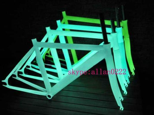 Aluminum 700C FIXED GEAR BICYCLE Glow in the Dark Lightweight and Durable