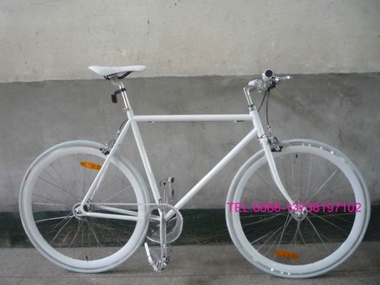 Aluminum 700C FIXED GEAR BICYCLE Glow in the Dark Lightweight and Durable