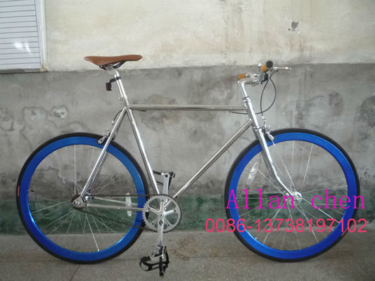 Aluminum 700C FIXED GEAR BICYCLE Glow in the Dark Lightweight and Durable