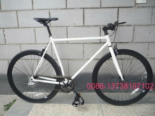 Aluminum 700C FIXED GEAR BICYCLE Glow in the Dark Lightweight and Durable