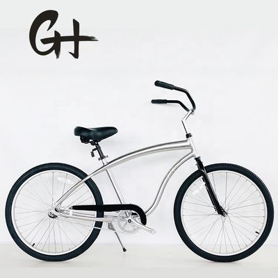 26inch Aluminum 6061 Frame Coaster Brake Single Speed Beach Cruiser Bicycle for Adult Men