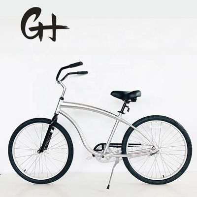 26inch Aluminum 6061 Frame Coaster Brake Single Speed Beach Cruiser Bicycle for Adult Men
