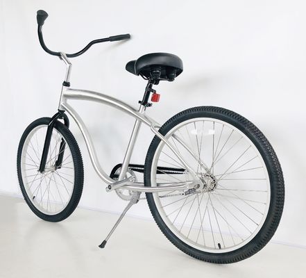 26inch Aluminum 6061 Frame Coaster Brake Single Speed Beach Cruiser Bicycle for Adult Men