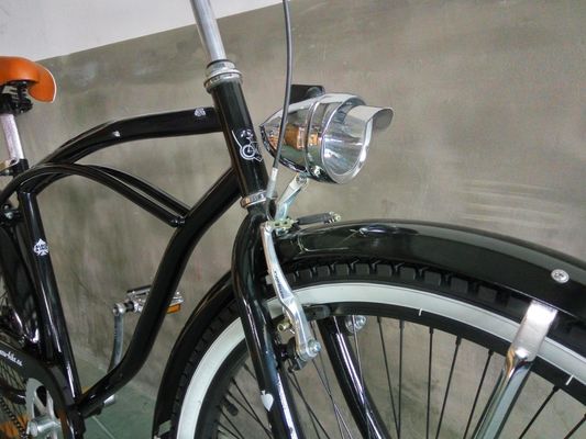 Single Speed 26inch Men Beach Cruiser Bike with Hi-Ten Steel Frame and Aluminum Rim