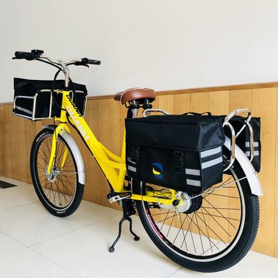35V 350W 8.8AH Lithium Battery 26&quot; Fast Food Delivery Cargo Electric Bike for Adult Women 25KM/H CE Europe Market