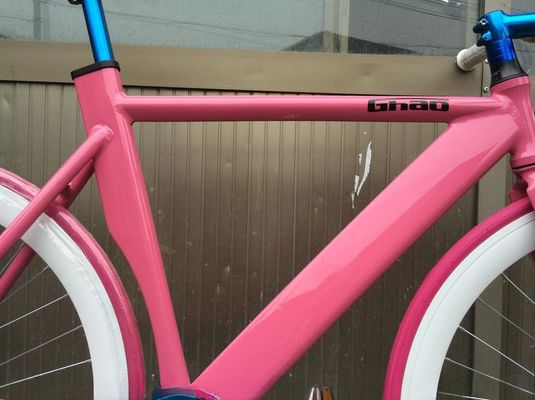 700C Fixed Gear Bike with Front Caliper Brake Aluminium Alloy Frame and Single Speed