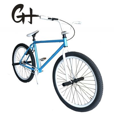 Customized Color 26&quot; Single Speed BMX Bike with Hi-Ten Steel Frame and CE Certification