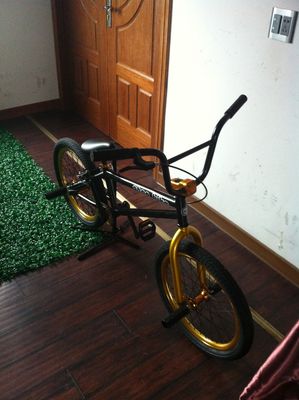 Velo PU Seat 20&quot;x2.25 Kenda Street OEM Gold Color BMX Bike for Single Speed Gears