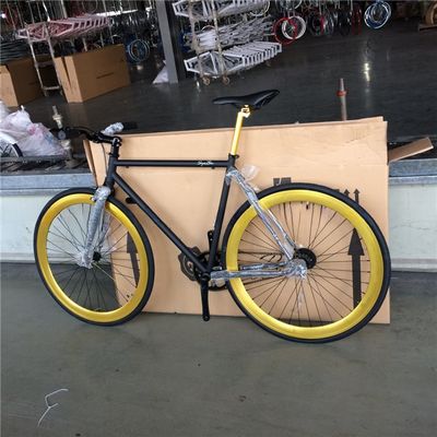 Fork Material Steel Customize Single Speed White Color Bici Fixie Bike for Adult