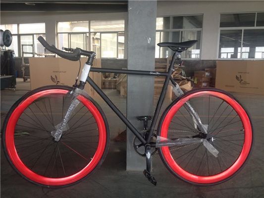 Fork Material Steel Customize Single Speed White Color Bici Fixie Bike for Adult