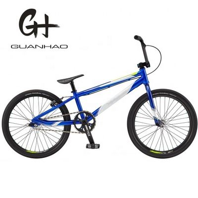 NO Suspension 20inch BMX Racing Bicycle with Aluminum Alloy Frame and Single Speed Gears