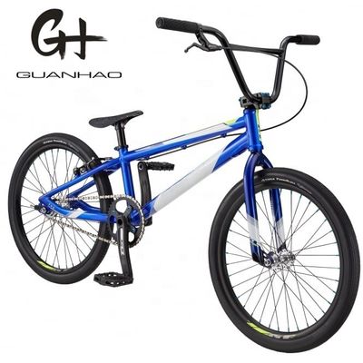 NO Suspension 20inch BMX Racing Bicycle with Aluminum Alloy Frame and Single Speed Gears