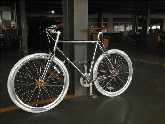 Wellgo Pedal Equipped Vintage Fixie Fixed Gear Bike A Nostalgic Ride for Modern Times