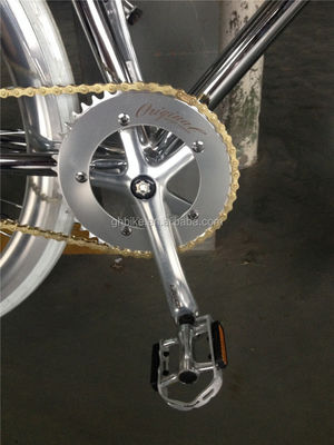 Wellgo Pedal Equipped Vintage Fixie Fixed Gear Bike A Nostalgic Ride for Modern Times