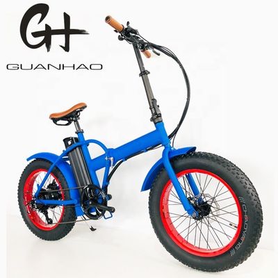 USA UL2849 EBike 48V 500W Lithium Battery OEM CE 14AH 28MPH Electric Fat Tire Folding Bike