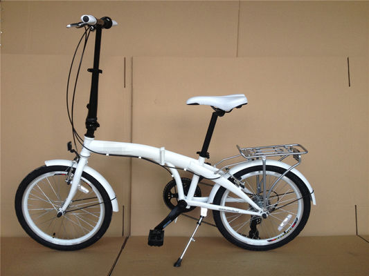 Lightweight 20 Inch Adult Unisex Folding Bicycle with 7 Speed Aluminium Lasco Wheelset