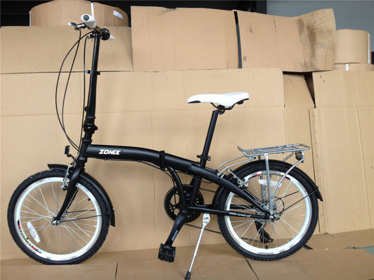 Lightweight 20 Inch Adult Unisex Folding Bicycle with 7 Speed Aluminium Lasco Wheelset