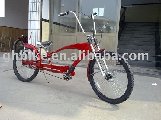 Steel Fork Beach Cruiser Bicycle Chopper Bike for Performance