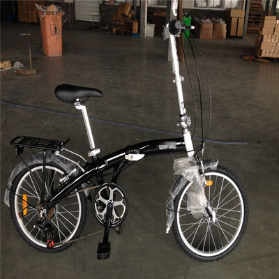 Double V Brake System Aluminum Alloy Folding Bike Frame for 20 Inch Foldable Bicycle