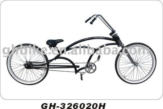Men's 26'' Low Rider Bicycle Beach Cruiser Bicycle Passed CE for by Steel Fork