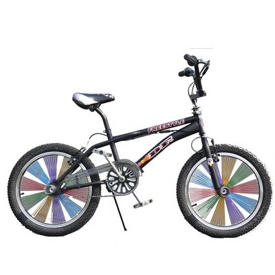 ALuminium Thread Stem BMX 20inch Colorful 130H Spokes Chinese CE Kid Freestyle Bicycle