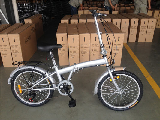 Folding Bicycle 20 Inch 7 Gear 6 Speed Hi Ten Steel Frame Aluminum Alloy Shimano Folding Bike 13KG