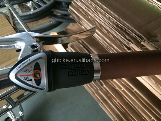 Retro Fixed Gear Bike Bicycle with Front Carrier Inner 3 Speed Road Bike To Be Ordered