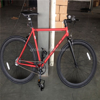 Red Color 3 Speed Fixed Gear Bike with Kenda Tire and Neco Head Set on Chromoly Frame