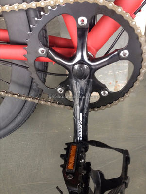 Red Color 3 Speed Fixed Gear Bike with Kenda Tire and Neco Head Set on Chromoly Frame
