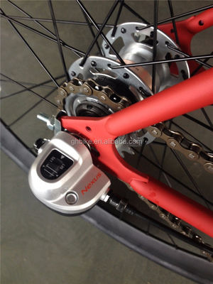 Red Color 3 Speed Fixed Gear Bike with Kenda Tire and Neco Head Set on Chromoly Frame