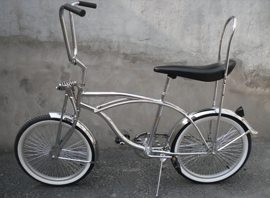 CE Certified 20&quot; Sliver CP Steel Frame Coaster Brake Beach Cruiser Lowrider Bicycle