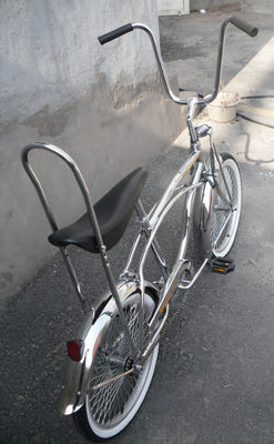 CE Certified 20&quot; Sliver CP Steel Frame Coaster Brake Beach Cruiser Lowrider Bicycle