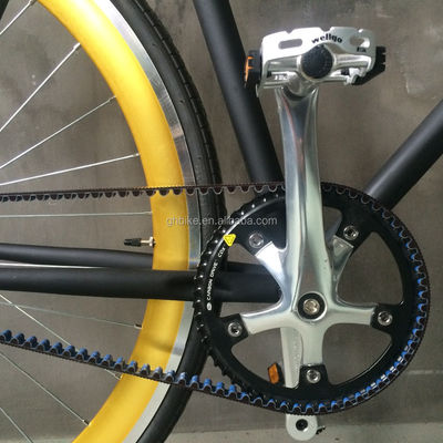 Alloy Pedal 2016 High End Men Style 700C Single Speed Belt Drive Road Bike/Fixie Bike in Any Color