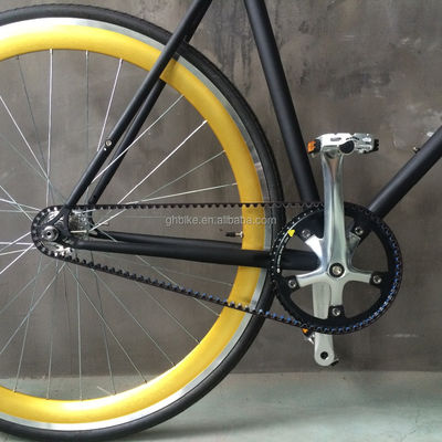 Alloy Pedal 2016 High End Men Style 700C Single Speed Belt Drive Road Bike/Fixie Bike in Any Color
