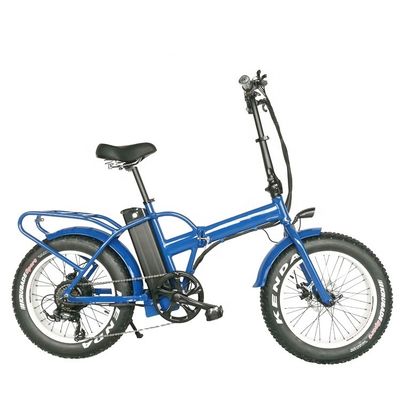 20&quot; Electric Folding Bike with Rear Hub Motor 48V 500W Motor 14AH Lithium Battery and 40KM/H Top Speed