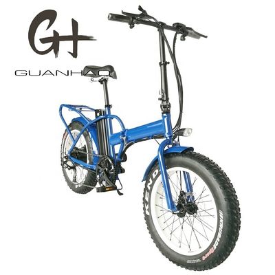 20&quot; Electric Folding Bike with Rear Hub Motor 48V 500W Motor 14AH Lithium Battery and 40KM/H Top Speed