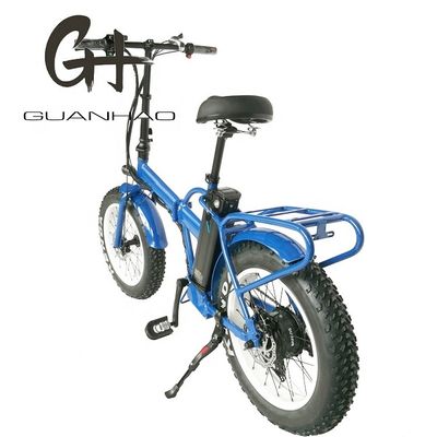 20&quot; Electric Folding Bike with Rear Hub Motor 48V 500W Motor 14AH Lithium Battery and 40KM/H Top Speed