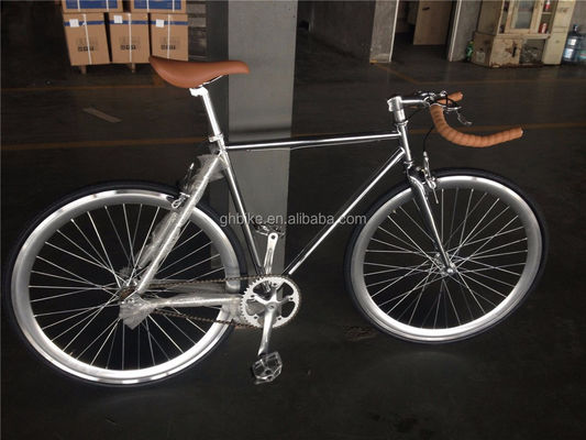 VP B/B Chrome Color Purefix Fixie Bike Fixed Gear Bikes Fixed Gear Gross Weight 11kg