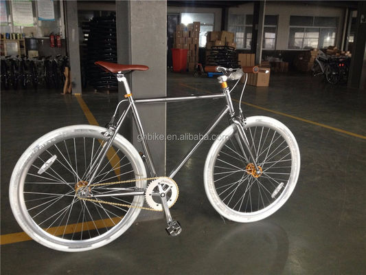VP B/B Chrome Color Purefix Fixie Bike Fixed Gear Bikes Fixed Gear Gross Weight 11kg