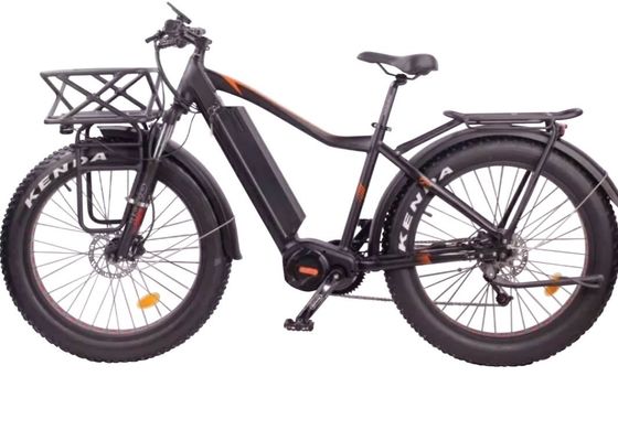 1000W 8 fun bafang mid drive motor suspension fat tire 26*4.0&quot; adult mtb mountain ebike