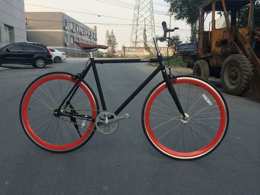 Single Speed Bicycle 700c Fixie Bike with KMC Chain and Gross Weight 13kg