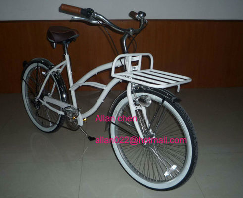 Popular Girls Beach Cruiser Bike with Steel Frame and Shimano Nexus 3 Speed Gear