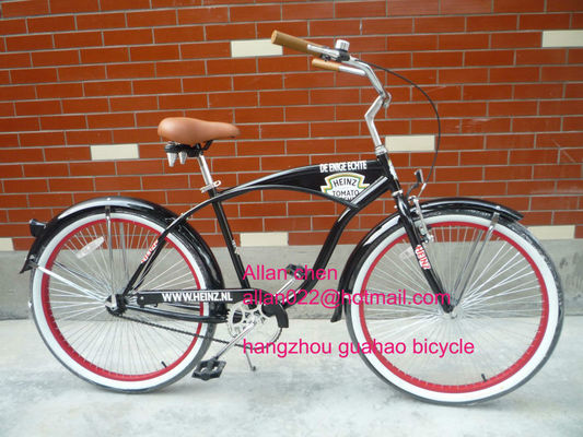 Popular Girls Beach Cruiser Bike with Steel Frame and Shimano Nexus 3 Speed Gear