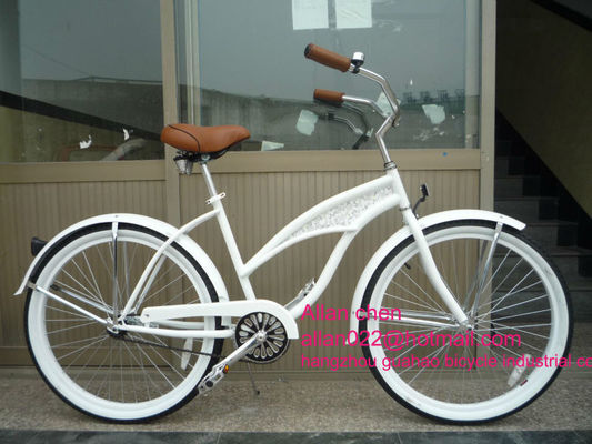 Popular Girls Beach Cruiser Bike with Steel Frame and Shimano Nexus 3 Speed Gear