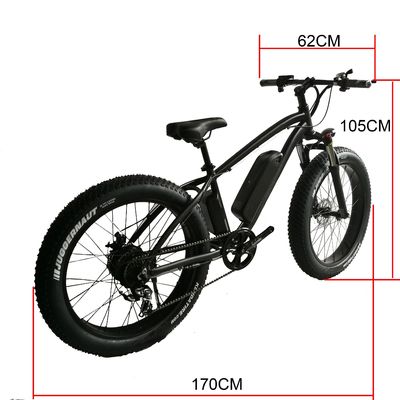 30-50Km/h Max Speed 1000W 48V 17AH Electric Mountain Bike with 7 Speeds and Disc Brake