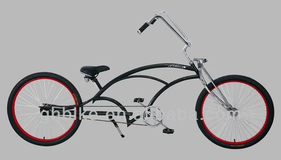 Order 26'' Long Beach Cruiser Bike Bicycle Chopper Cruiser Cycling Man's Beach Cruiser