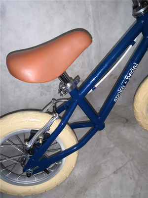 Steel Fork and Frame Balance Bike for Children 3-5 Years Old Blue Color 12 Inch