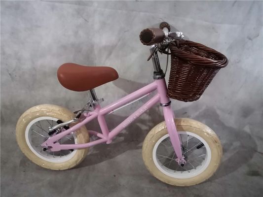Steel Fork and Frame Balance Bike for Children 3-5 Years Old Blue Color 12 Inch