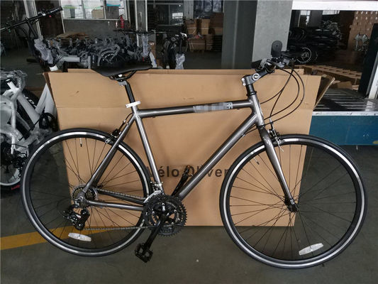 21 Speed Aluminum Frame Cruiser Adult Road Men's Bicycle with Front and Rear V Brake