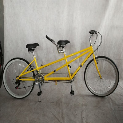 Hard Frame Tandem Bicycle 26 Inch Touring and Leisure Adult Cruiser Double Seats Bike